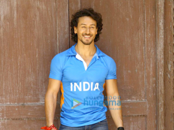 Tiger Shroff snapped at 'Munna Michael' promotions