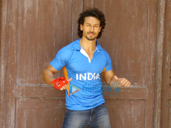 Tiger Shroff snapped at 'Munna Michael' promotions