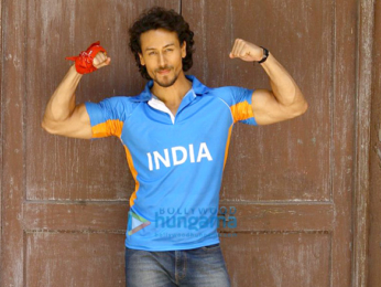 Tiger Shroff snapped at 'Munna Michael' promotions