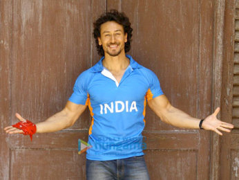 Tiger Shroff snapped at 'Munna Michael' promotions