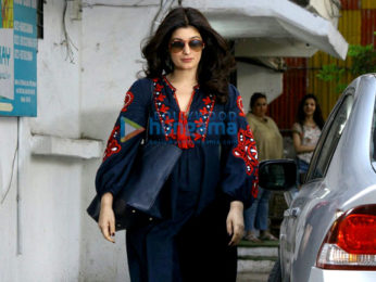 Twinkle Khanna snapped post salon session in Juhu