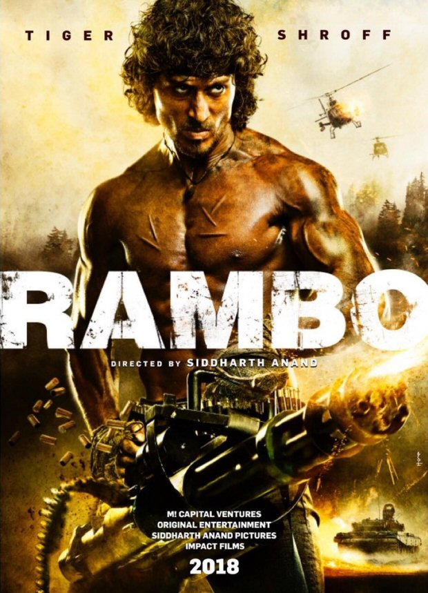 WOW! Here’s presenting the first look of Tiger Shroff’s Rambo