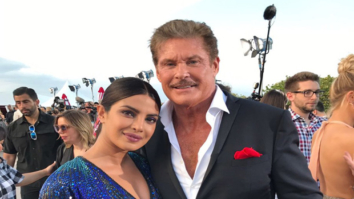 WOW Moment! Priyanka Chopra and Baywatch TV star David Hasselhoff meet up at the Baywatch film premiere and it’s perfect