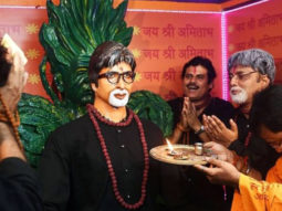 Wait what! Fans install life size statue of Amitabh Bachchan in a temple in Kolkata