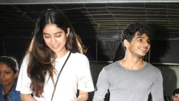 Check out: Sridevi’s daughter Jhanvi Kapoor and Shahid Kapoor’s brother Ishaan Khattar make it a movie night