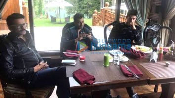 On The Set Of Movie Aiyaary