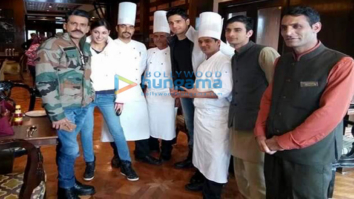 On The Set Of Movie Aiyaary
