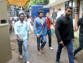 Arjun Kapoor, Anil Kapoor and Sonakshi Sinha snapped on the sets of Nach Baliye