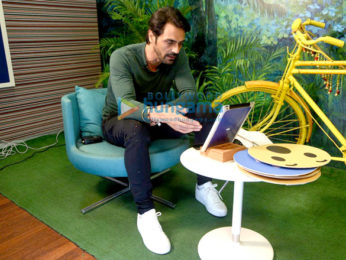 Arjun Rampal launches the Daddy song at the Facebook Office