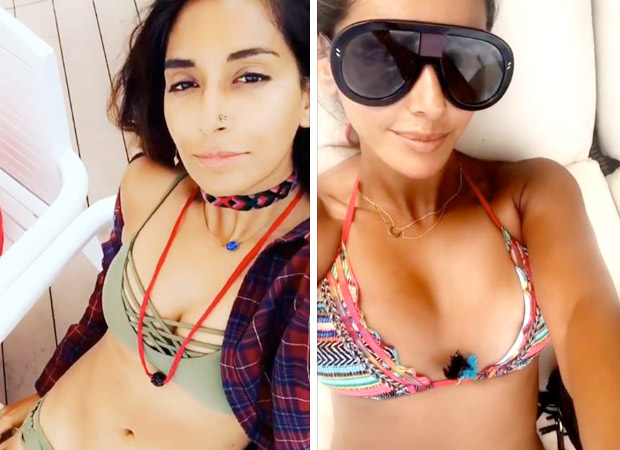 Watch: Shibani Dandekar and Monica Dogra flaunt their hot bikini bodies