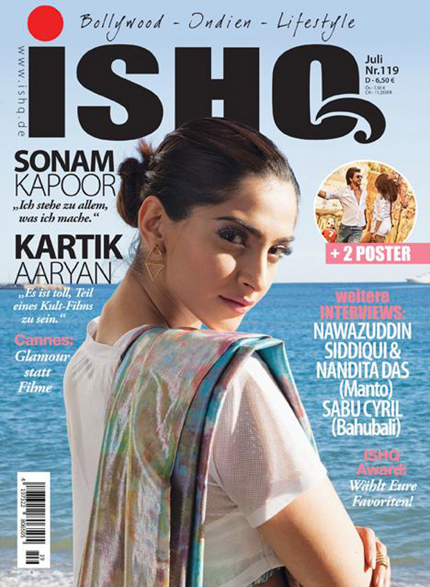 Check out Sonam Kapoor is a desi beauty on a German magazine cover