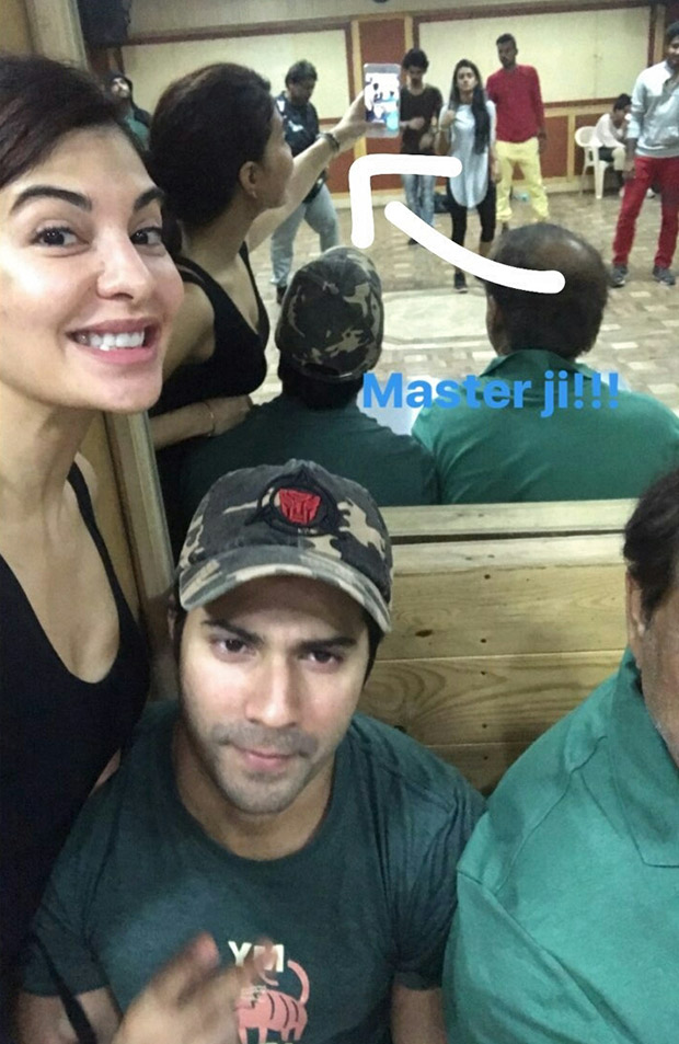 Check out Varun Dhawan, Jacqueline Fernandez and Taapsee Pannu begin rehearsals for 'Tan Tana Tan' for Judwaa 2-2