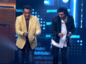 Film promotions of 'Jagga Jasoos' and 'Mubarakan' on the sets of 'Nach Baliye'