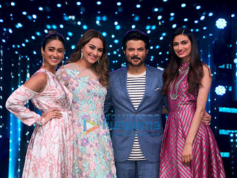 Film promotions of 'Jagga Jasoos' and 'Mubarakan' on the sets of 'Nach Baliye'