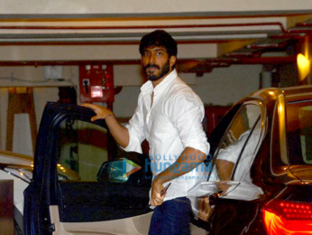 Harshvardhan Kapoor, Rhea Chakraborty and Sara Ali Khan snapped at Saif Ali Khan's and Kareena Kapoor Khan's house