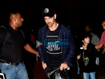 Hrithik Roshan snapped taking his kids on holiday to London