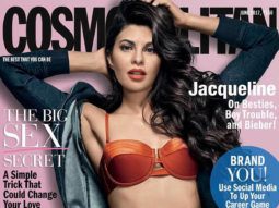 HOT! Jacqueline Fernandez sizzles in a bikini and denims on the cover of Cosmopolitan