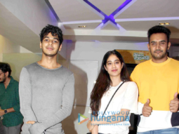 Jhanvi Kapoor and Ishaan Khattar snapped at the special screening of ‘Baby Driver’