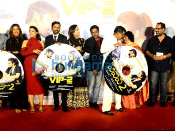 Kajol and Dhanush grace the trailer and music of launch of their film VIP 2 Lalkar