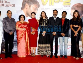 Kajol and Dhanush grace the trailer and music of launch of their film VIP 2 Lalkar