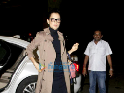 Kangna Ranaut snapped at the airport