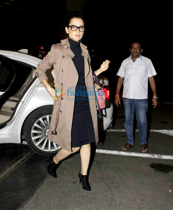Kangna Ranaut snapped at the airport Kangna Ranaut snapped at the airport