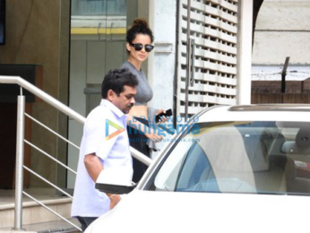 Kangna Ranaut snapped post her rehearsals in Bandra