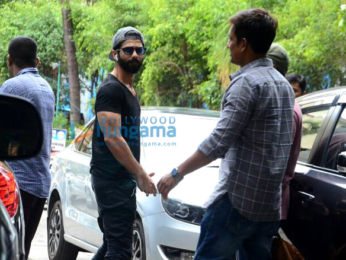 Kareena Kapoor Khan, Amrita Arora, Shahid Kapoor, Bipasha Basu, and Karan Singh Grover snapped outside the gym