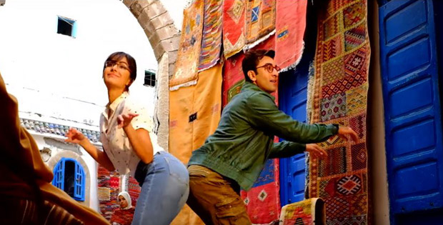 Katrina Kaif keeps troubling Ranbir Kapoor in this behind the scenes video from Jagga Jasoos