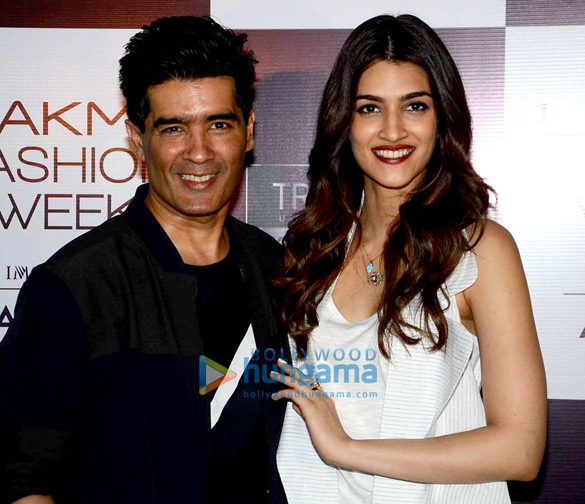 kriti sanon and manish malhotra at lakme model auditions in mumbai 6