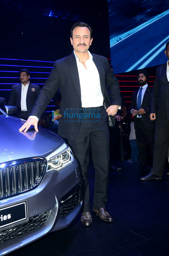 Saif Ali Khan, Esha Gupta, Neha Dhupia & Malaika Arora Khan grace the launch of the new BMW 5 Series