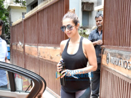 Malaika Arora snapped after her Yoga session in Bandra