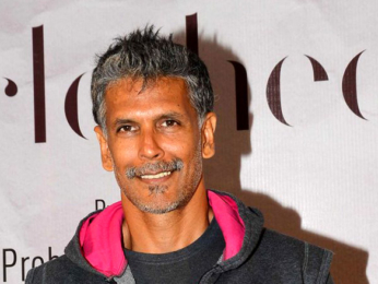 Milind Soman snapped at a book launch in Bandra