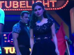 HILARIOUS! Mouni Roy accidentally crashes into Salman Khan during a performance rehearsal! Watch now