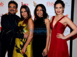 Neha Dhupia and Waluscha D’souza grace the Miss India event in Mumbai