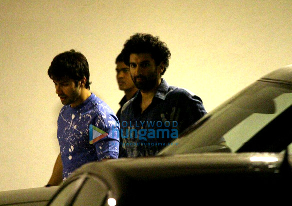 ranbir aditya and varun snapped post dinner 3