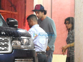 Ranbir Kapoor snapped in Bandra
