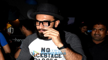 Ranveer Singh and Arjun Kapoor snapped post Shanoo Sharma’s birthday bash at BSE Juhu