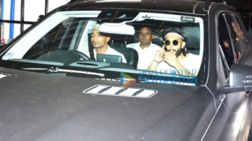 Ranveer Singh snapped post gym session in Bandra