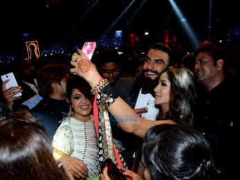Ranveer Singh and Jacqueline Fernandez snapped at Vivek Kothari and Dimpal's sangeet ceremony