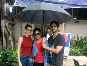 Richa Chadda and Kalki Koechlin snapped post a movie screening in Mumbai