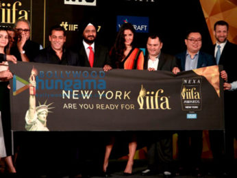 Salman Khan, Alia Bhatt and Katrina Kaif grace the press conference of 18th IIFA Awards 2017