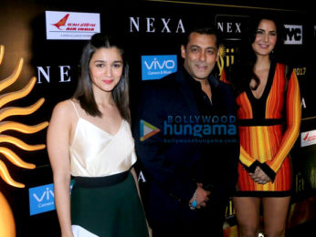 Salman Khan, Alia Bhatt and Katrina Kaif grace the press conference of 18th IIFA Awards 2017