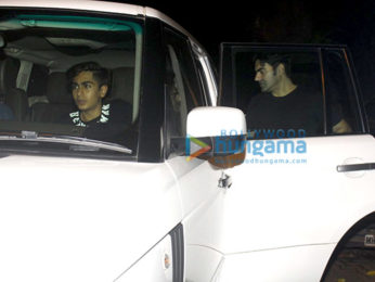 Salman Khan, Iulia Vantur and the Khan family at Sohail Khan's son's birthday bash