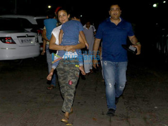 Salman Khan, Iulia Vantur and the Khan family at Sohail Khan's son's birthday bash