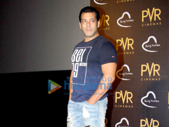 Salman Khan and PVR announce an association with Being Human Foundation on their humanitarian initiatives