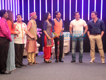 Salman Khan and Sohail Khan promote their film Tubelight on sets of the show Taarak Mehta Ka Ooltah Chashma