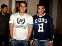 Salman Khan and Sohail Khan snapped at during their film Tubelight’s promotions