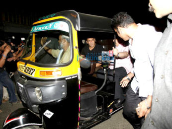Salman Khan snapped taking a rickshaw ride after seeing off Katrina Kaif