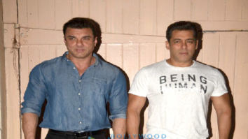 Salman Khan and Sohail Khan snapped at their film Tubelight’s promotions